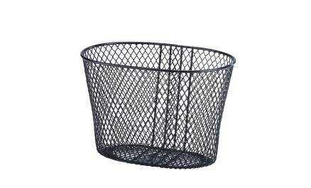 Kurv For 20in+24in Sort MBøjle & Beslag 29,5x22x2219 cm