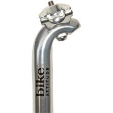 Sadelpind Bike Attitude 26,4 x 350 mm Sølv Hi Polish (Gubi)