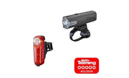 Lygtesæt Cateye Sync Core & Kinetic 50050 lumen usb oplad.