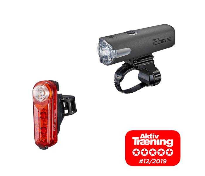 Lygtesæt Cateye Sync Core & Kinetic 50050 lumen usb oplad. Lygtesæt Cateye Sync Core & Kinetic 50050 lumen usb oplad.
