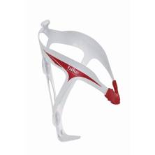 Flaskeholder Bike Attitude SuperLight 29 gram - Sort med Rød Gummipakning